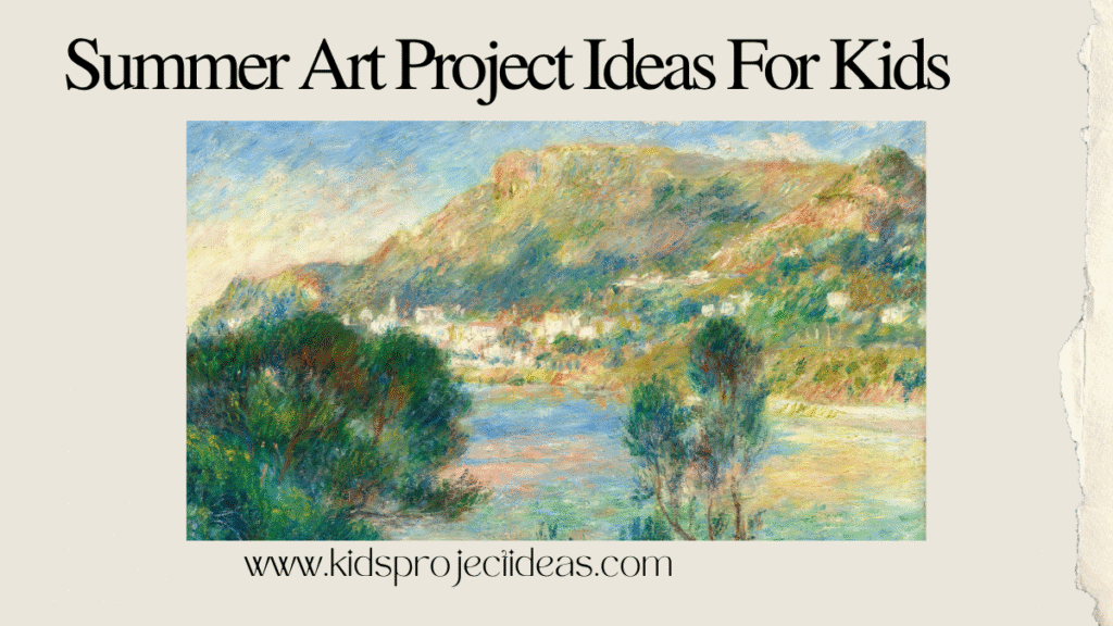 summer art project ideas for kids